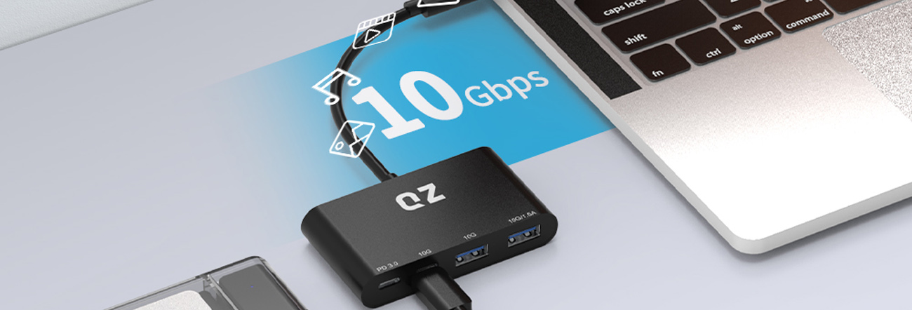 QZ USB 3.2 Hubs
