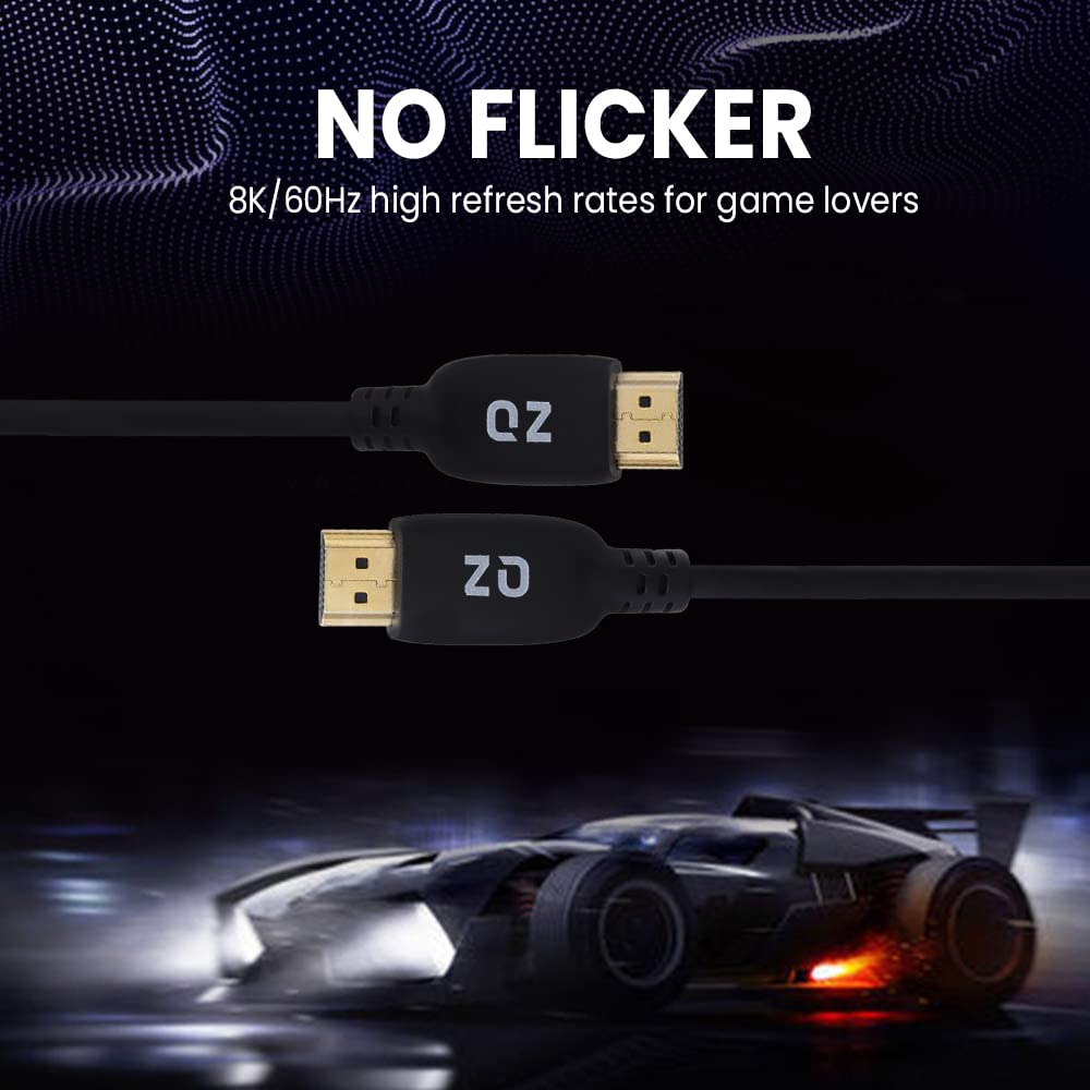 QZ HDMI To HDMI Cable HDMI Cable 3 Meter HDMI ARC Cable HDMI 2 1 qz-hdmi-to-hdmi-cable-hdmi-cable-3-meter-hdmi-arc-cable-hdmi-2-1